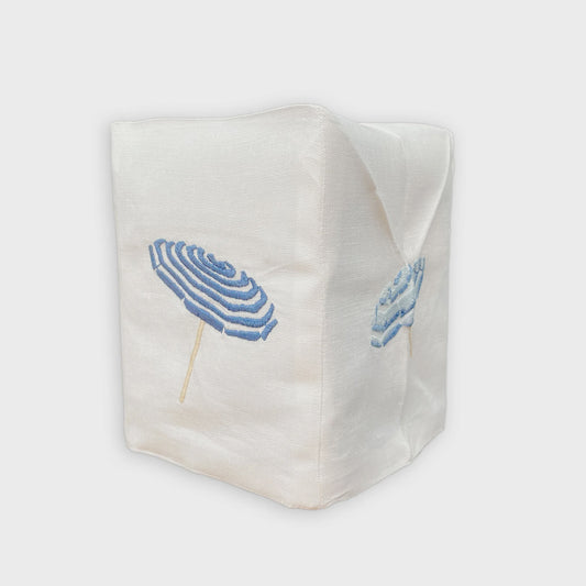 Beach Umbrella Tissue Box Cover