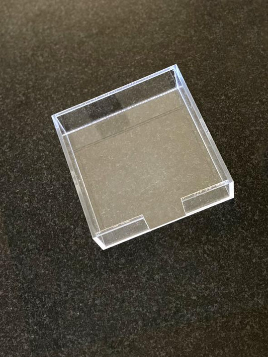 Lucite Holder for notepads - small