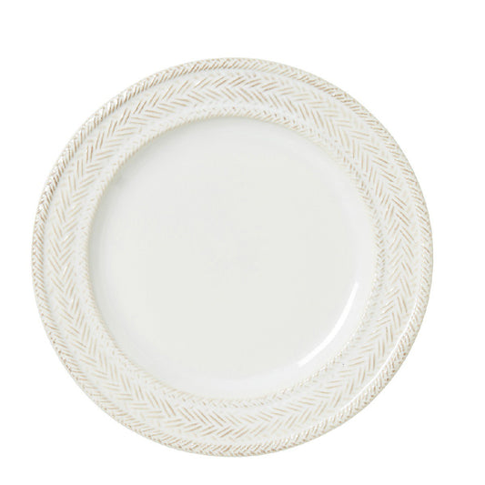 Le Panier Whitewash Dessert/Salad Plate