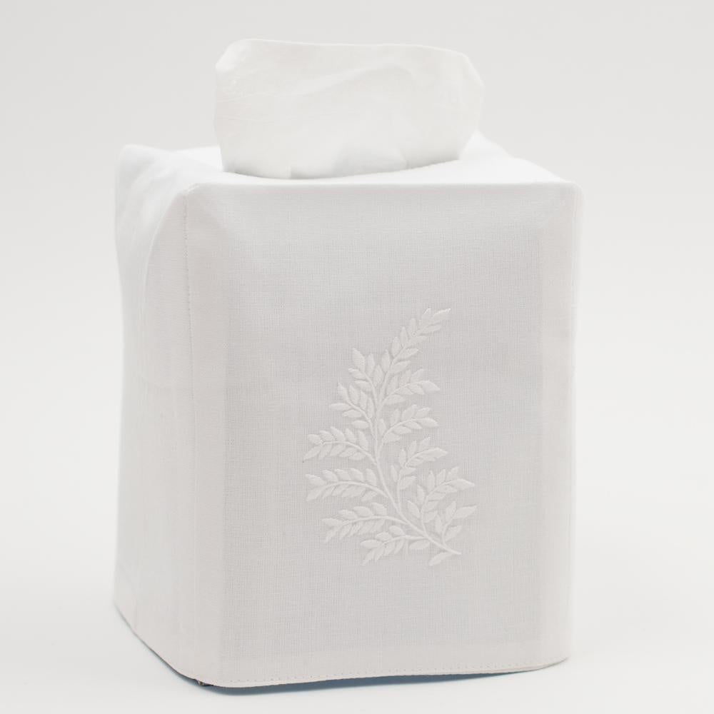 Leaves White Tissue Cover - 2