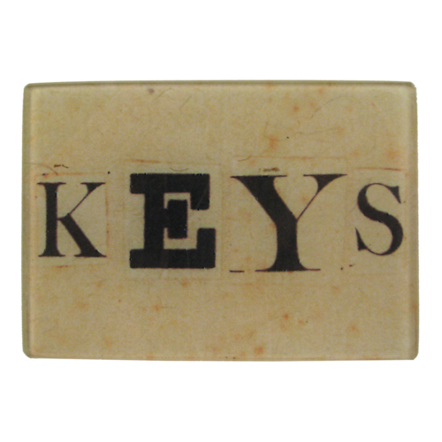 Keys Tiny Rectangular Tray