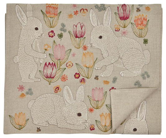 Bunnies and Blooms Table Runner