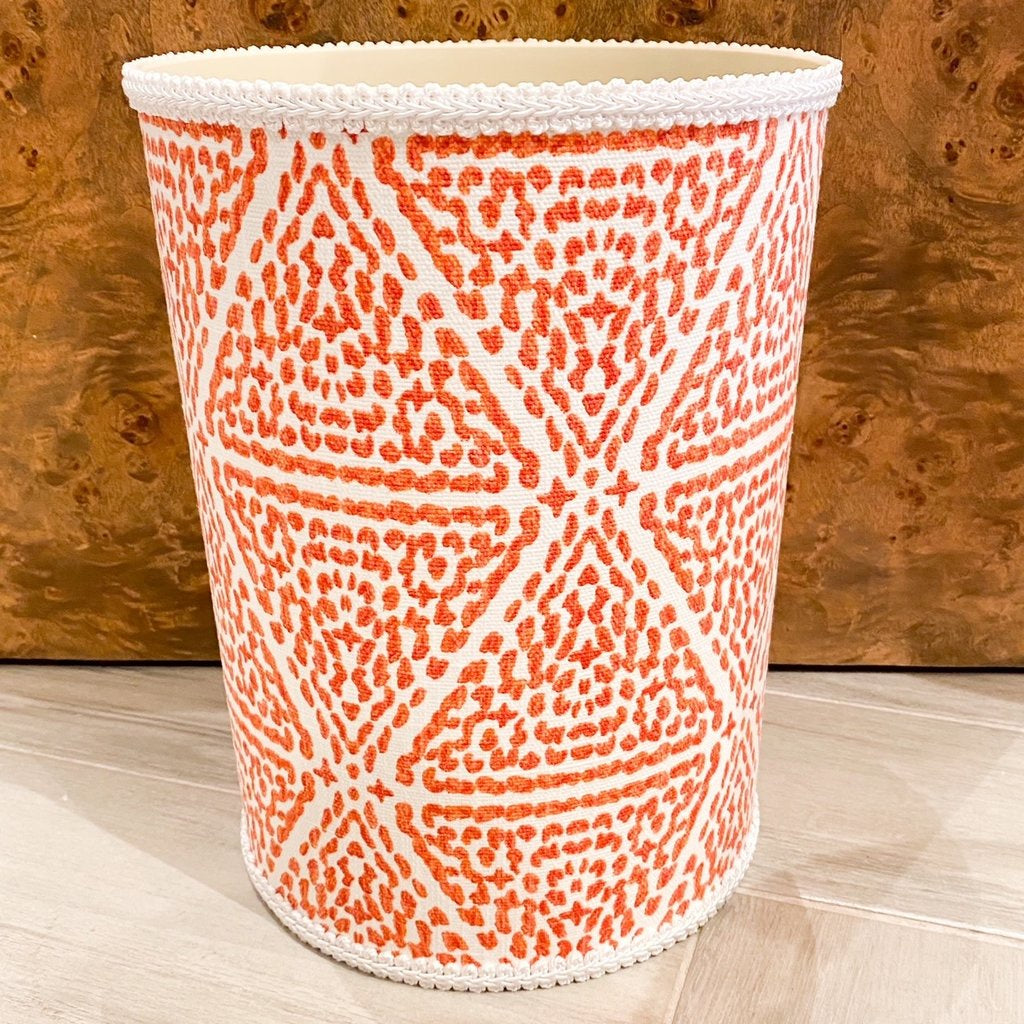 Wastebasket Madrid Orange