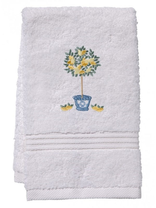 Terry Guest Towel - Lemon Topiary Tree