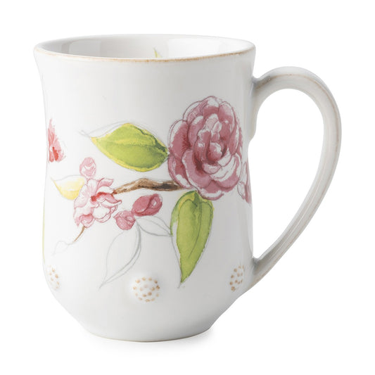 Berry & Thread Floral Sketch Camellia Mug