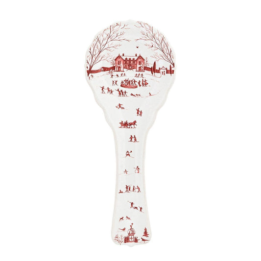 Country Estate Winter Frolic Spoon Rest