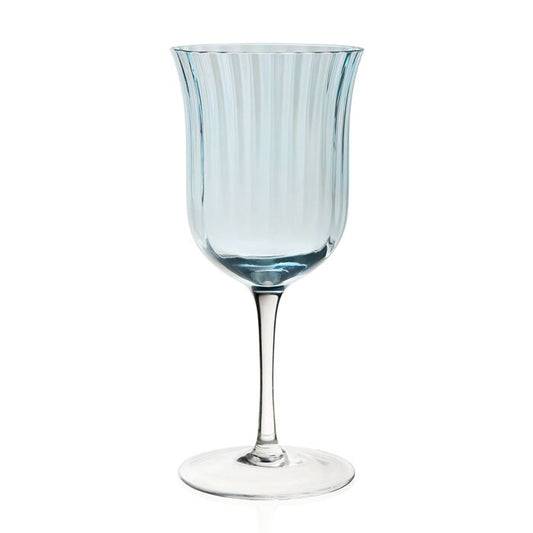 Corinne Blue Water Goblet