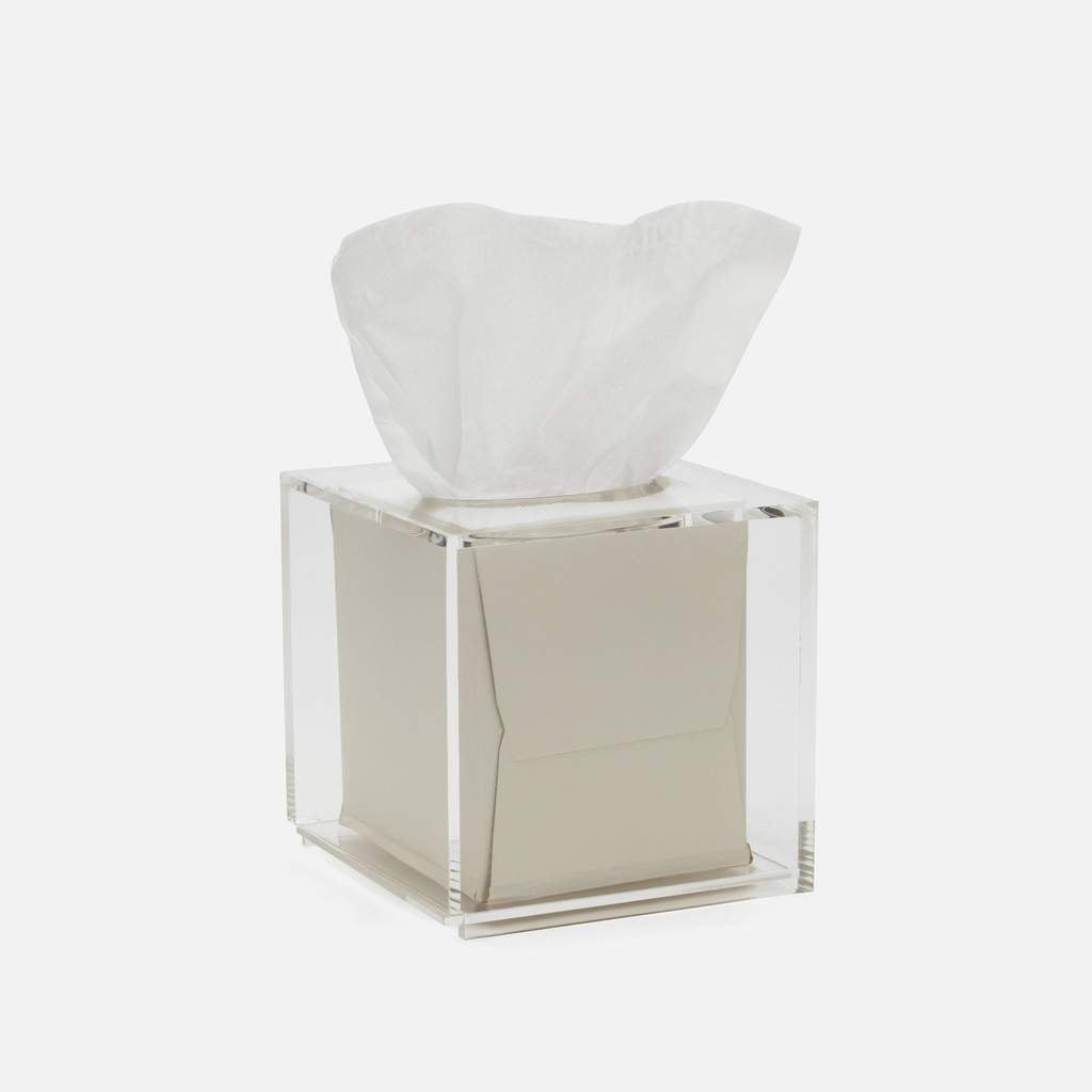 Monette Clear Tissue Box