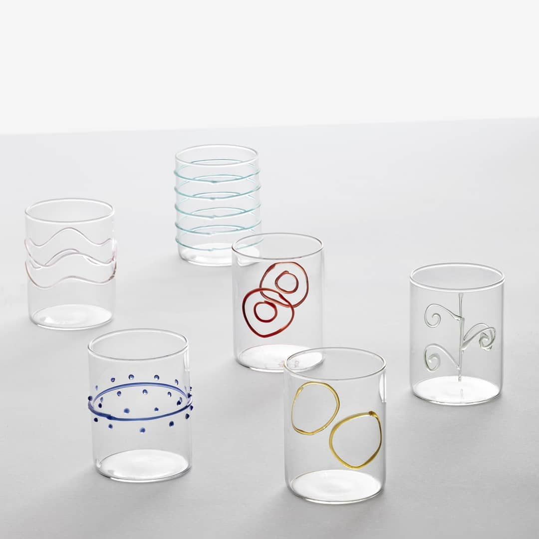 DECO Water Glasses - Set of 6