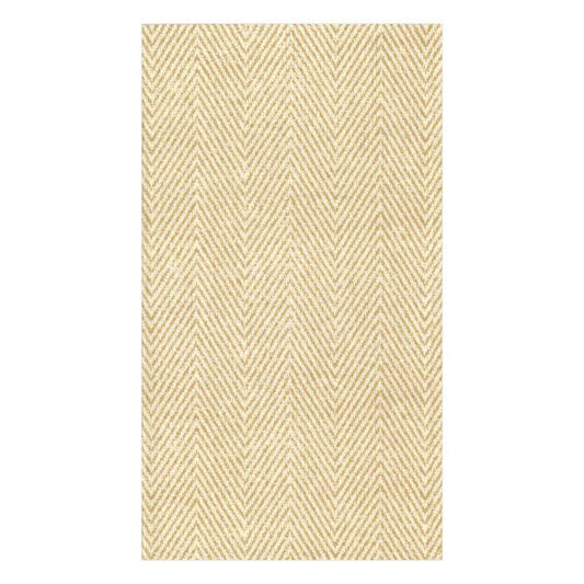 Jute Natural Paper Linen Guest Towels