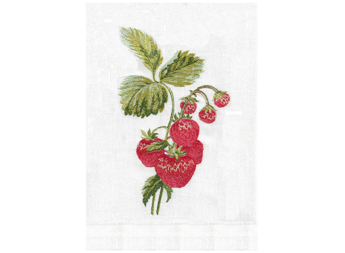 Strawberry Guest Towel