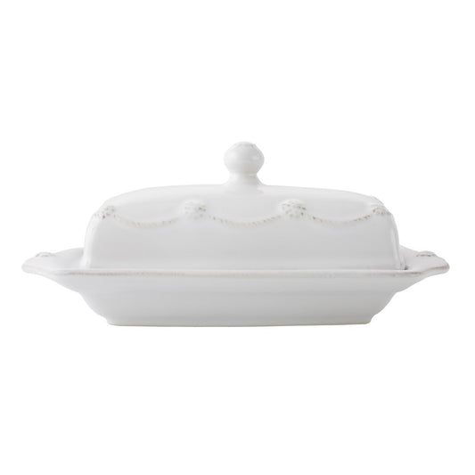 Berry & Thread Whitewash Butter Dish