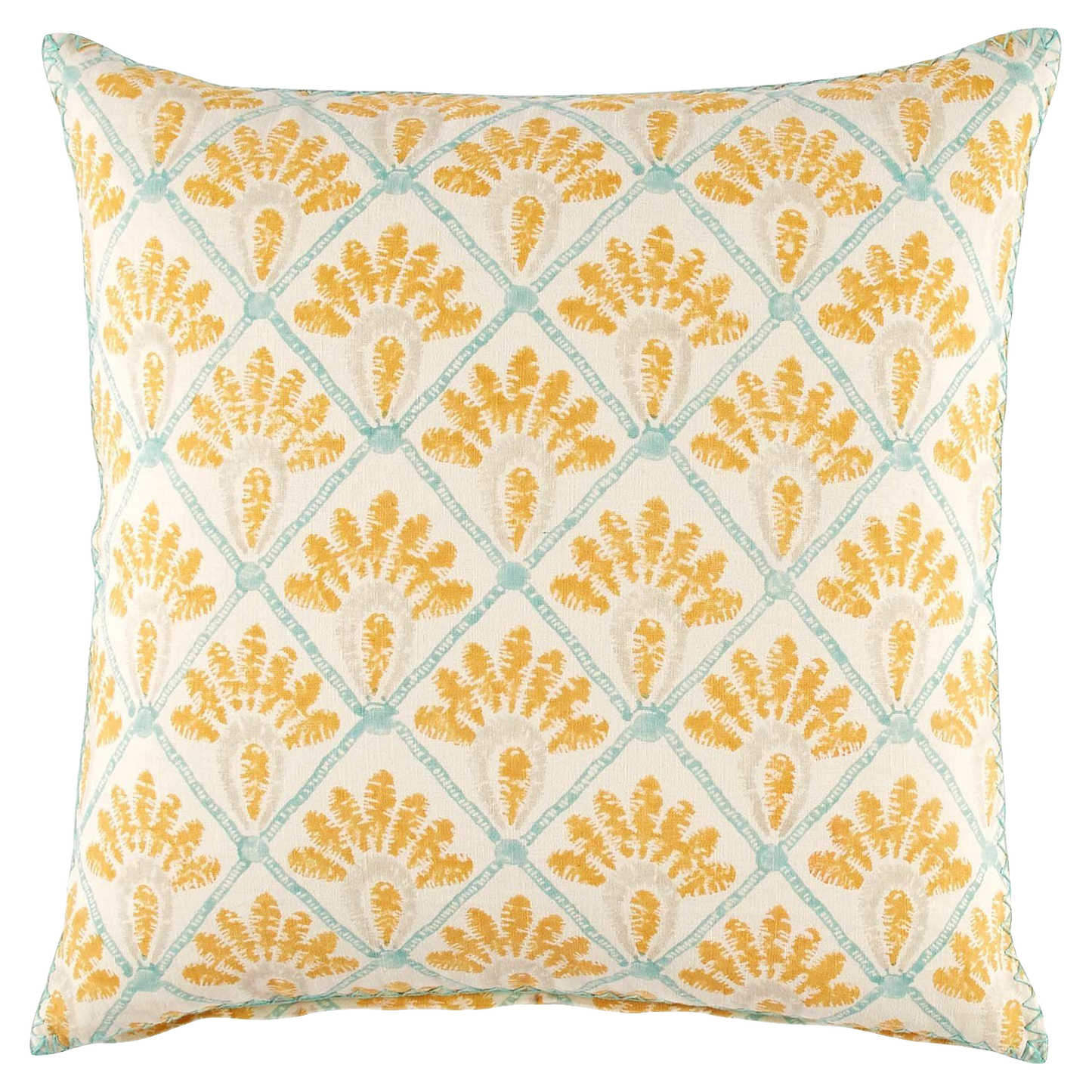 Hila Saffron Decorative Pillow 20x20 with Insert DISC