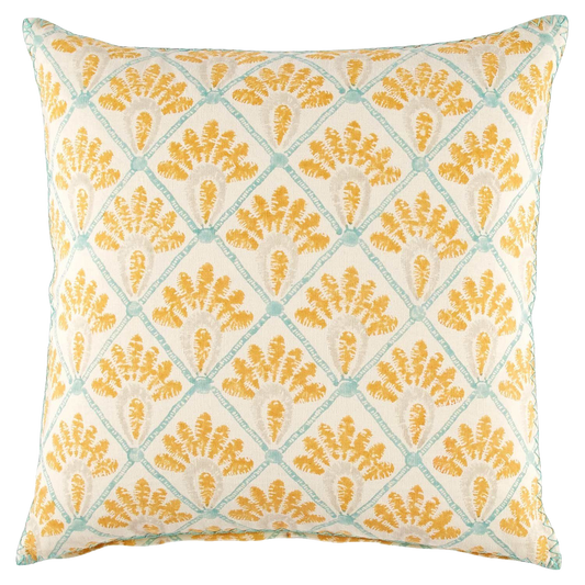 Hila Saffron Decorative Pillow 20x20 with Insert DISC