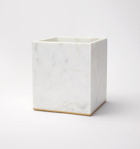 Pietra Marble Waste Basket