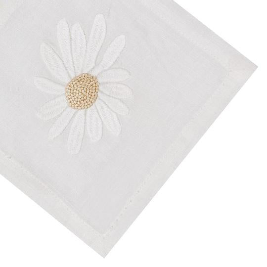 Daisy Coasters - Cream