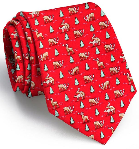 Randy Rudolph Necktie - Red