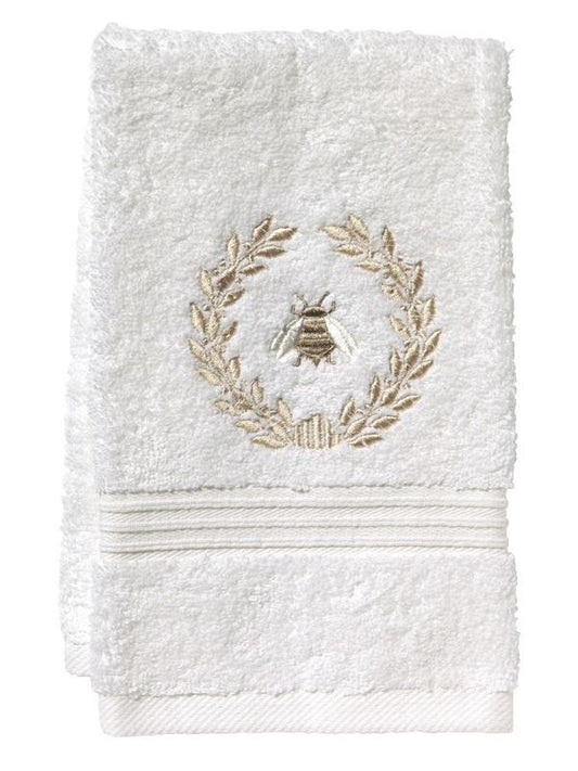 Terry Guest Towel - Napoleon Bee Wreath Beige