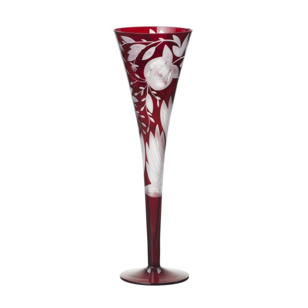 Champagne Flute 165ml - Verdure Red