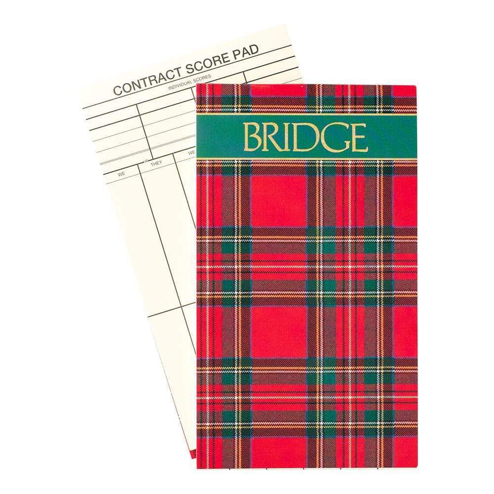 Plaid Bridge Gift Set - Large Type