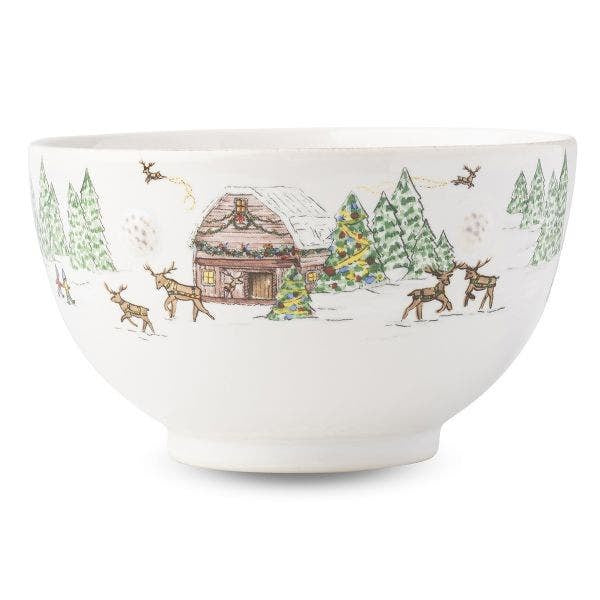 Berry & Thread North Pole Cereal/Ice Cream Bowl