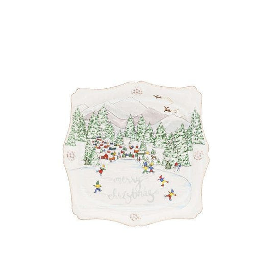 Berry & Thread North Pole Merry Christmas Tray