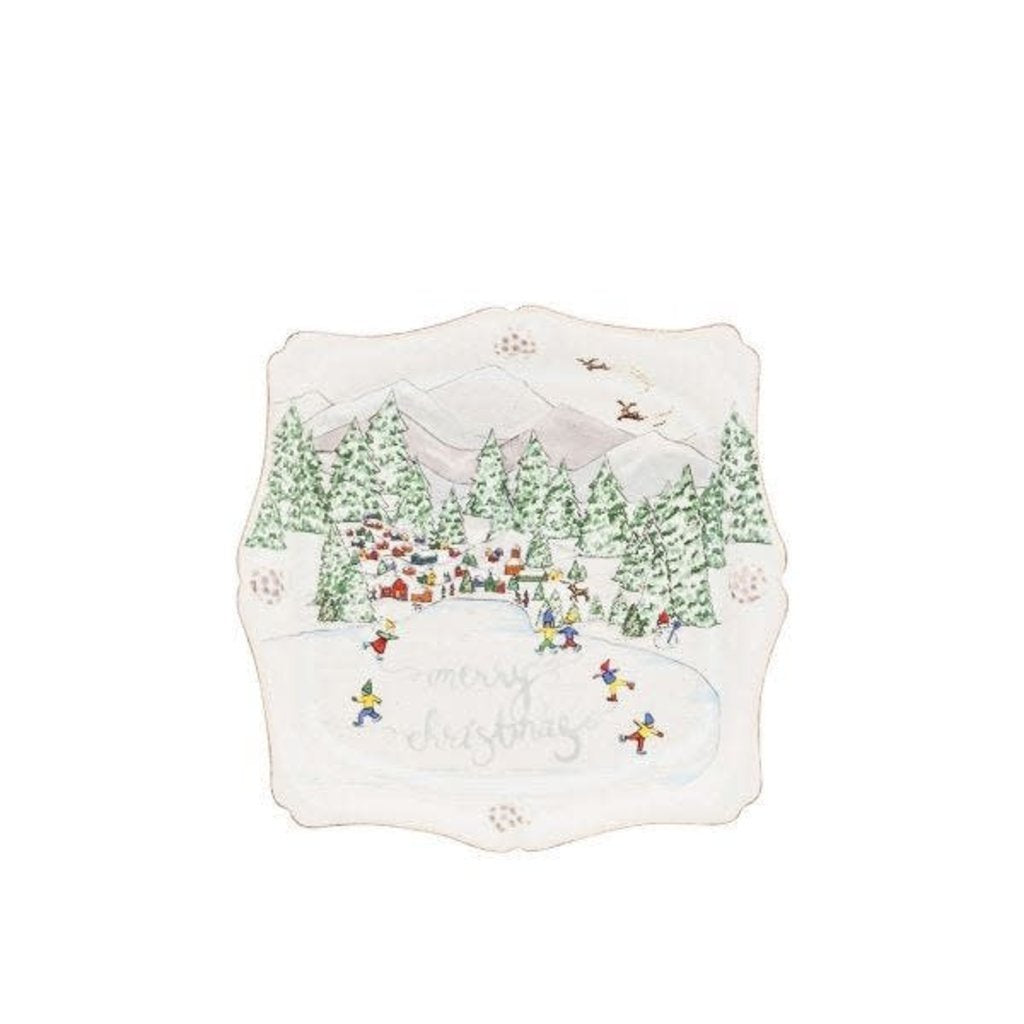 Berry & Thread North Pole Merry Christmas Trinket Tray