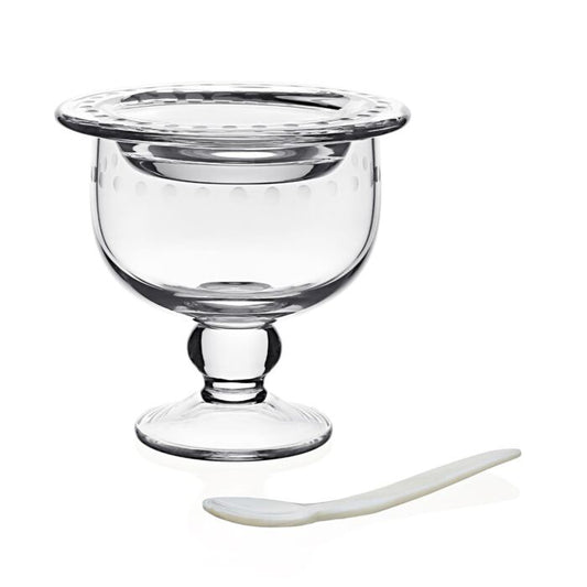 Katerina Caviar Server for Two with Spoon