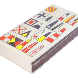 Nautical Signal Flags, Matte, Embossed, 4" Matchbox