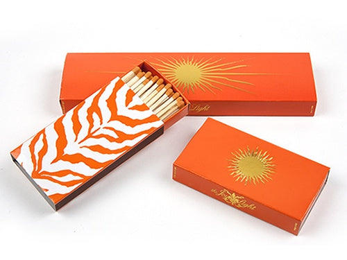 Orange Zebra/Sun Match Set